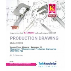 Production Drawing MSBTE K Scheme Diploma Sem 3 Mechanical