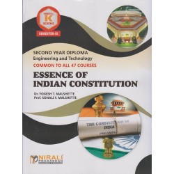 Nirali Essence of Indian Constitution MSBTE Second Year