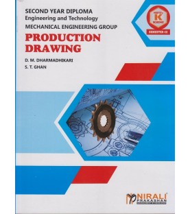 Nirali Production Drawing MSBTE K Schedule Second Year Diploma Sem 3 Mechanical Engineering