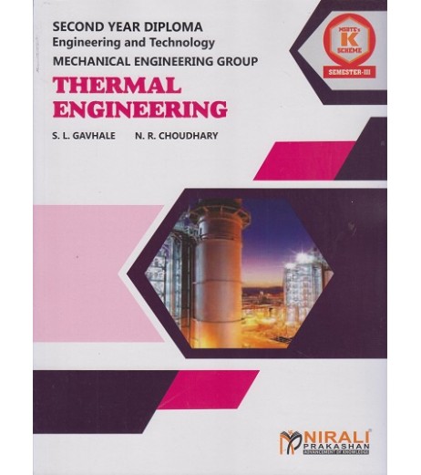 Nirali Thermal Engineering MSBTE K Schedule Second Year Diploma Sem 3 Mechanical Engineering