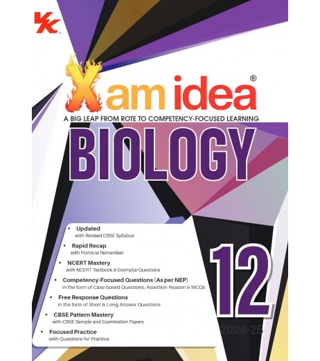 Xam idea Biology CBSE Class 12 | 2024-25  Edition