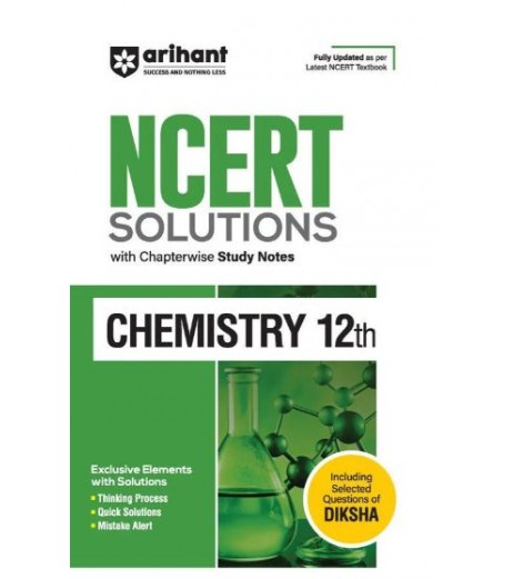 Arihant NCERT Solutions Chemistry With  Study Notes for Class 12