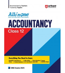 CBSE All in One Accountancy Guide Class 12 | Latest Edition