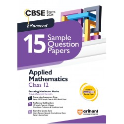 Arihant CBSE Sample Question Papers Applied Mathematics