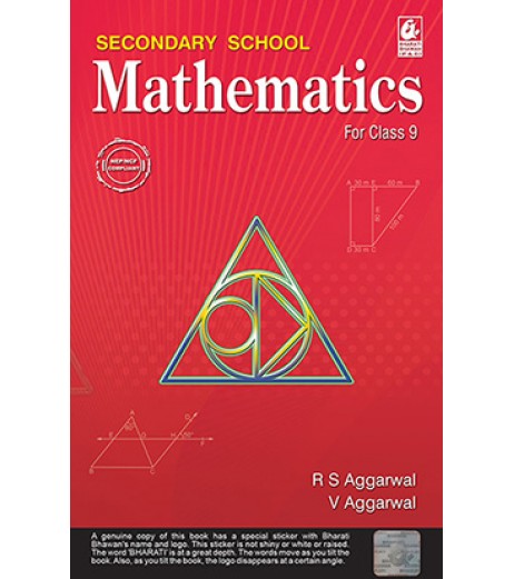 Secondary School Mathematics Class 9 CBSE by R S Aggarwal | Latest Edition 