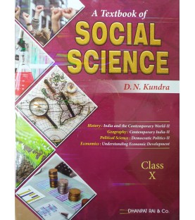 A Textbook Of Social Science by D N Kundra for CBSE Class 10  | Latest Edition