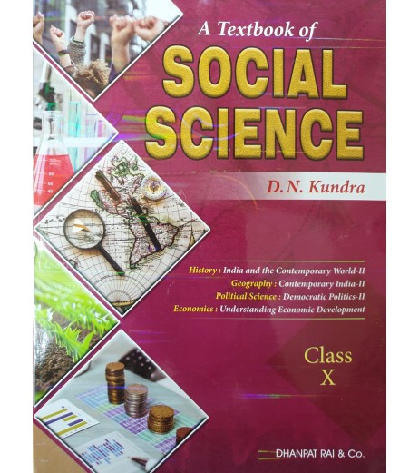 A Textbook Of Social Science by D N Kundra for CBSE Class 10  | Latest Edition