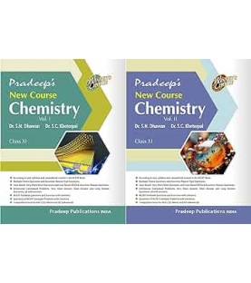 Pradeep New Course Chemistry for Class 11  Vol 1 and 2 By SC Kheterpal |Latest edition 