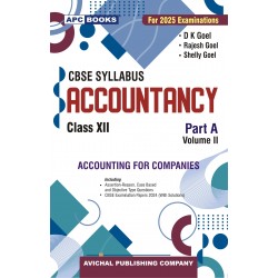 Accountancy Part A Vol 2 for CBSE Class 12 by D K Goel |