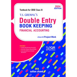 T S Grewals Double Entry Book Keeping for CBSE Class 11 | Latest Edition