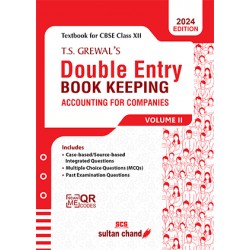 T S Grewals Double Entry Book Keeping Vol 2 CBSE Class 12