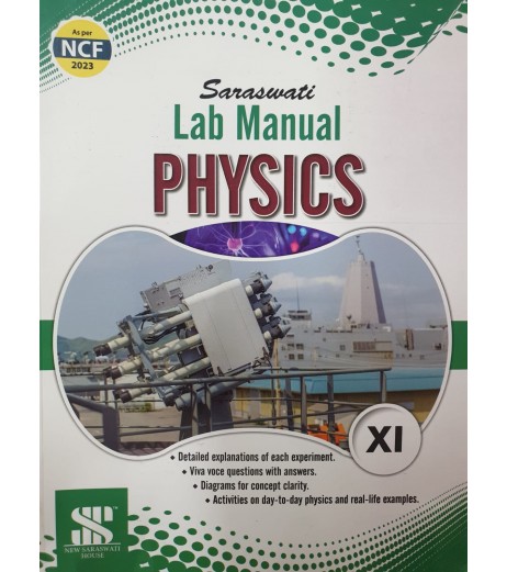 Saraswati Lab Manual Physics CBSE Class 11 | NCF 2023