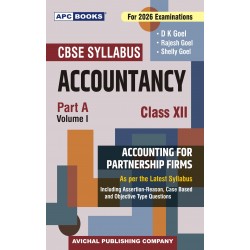 APC Accountancy Part A Vol 1 for CBSE Class 12 by D K Goel