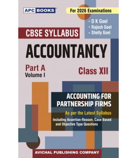 APC Accountancy Part A Vol 1 for CBSE Class 12 by D K Goel