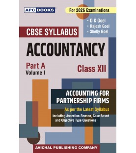 APC Accountancy Part A Vol 1 for CBSE Class 12 by D K Goel | Latest Edition