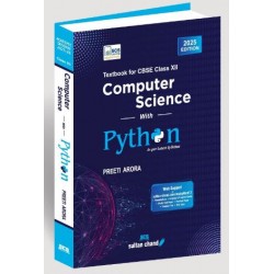 Computer Science with Python Class 12 by Preeti Arora | Latest Edition