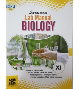 Saraswati Lab Manual Biology CBSE Class 11 | NCF 2023 