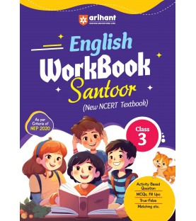 Arihant NCERT Santoor English Workbook Class 3