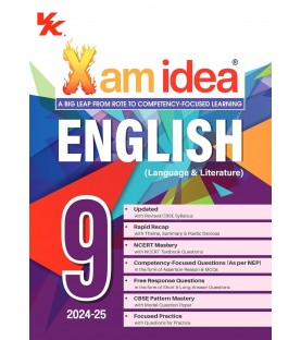 Xam Idea CBSE English Class 9 | Latest Edition