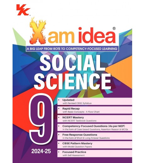 Xam Idea CBSE Social Science Class 9 | 2024-25 Edition