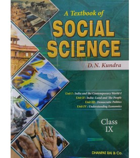 A Textbook Of Social Science by D N Kundra for CBSE Class 9  | Latest Edition