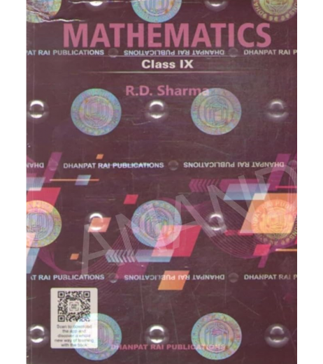 Mathematics for Class 9 by R D Sharma with MCQ Term 1 & 2 CBSE Class 9 