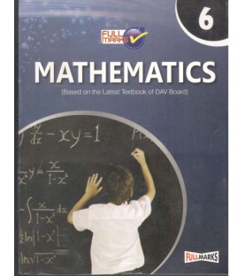 Full Marks DAV  Mathematics Guide for Class 6 | Latest Edition