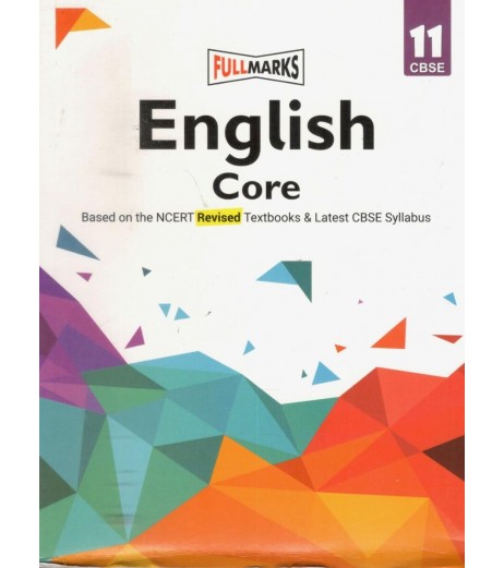 Full Marks Guide English Core for CBSE Class 11 | Latest Edition