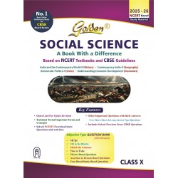 Golden Social Science: (With Sample Papers) A book with a