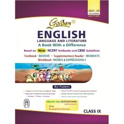 Golden Guide English Language and Literature: A book with a