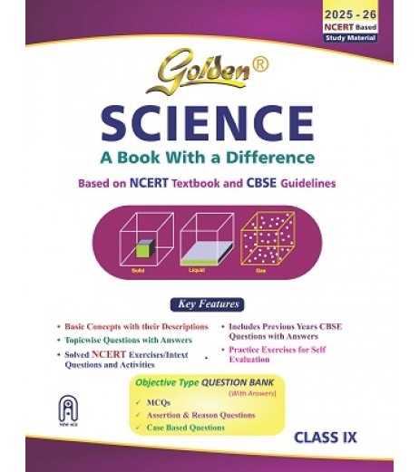 Golden Guide Science: With Sample Papers- A book with Difference Class 9