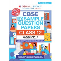 Oswaal CBSE Sample Question Papers Class 12 Geography |