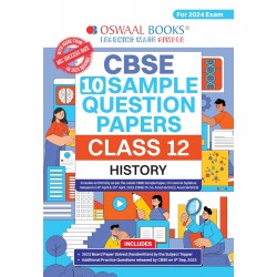 Oswaal CBSE Sample Question Papers Class 12 History |