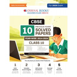 Oswaal CBSE 10 Previous Years Solved Papers  Class 10
