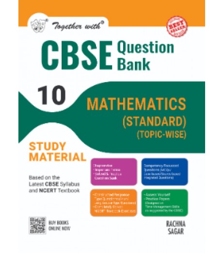 Together With Mathematics (Standard) Class 10 Question Bank | CBSE Board | Latest Edition