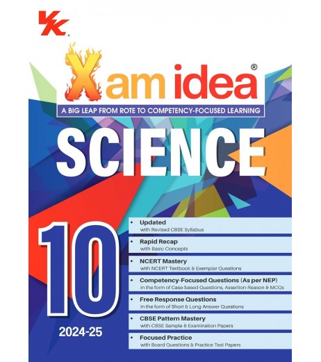 Xam Idea CBSE Science Class 10 | 2024-25 Edition