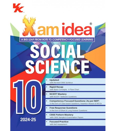 Xam Idea CBSE Social Science Class 10 | 2024-25 Edition