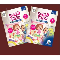 Solid Step Math Mind Teaser Book Part A and B for Class 5 |