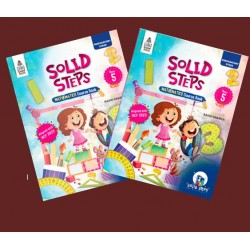 Solid Step Math Course Book Part A and B for Class 5 |