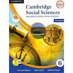 Cambridge Social Sciences CBSE Middle School Class 6 |