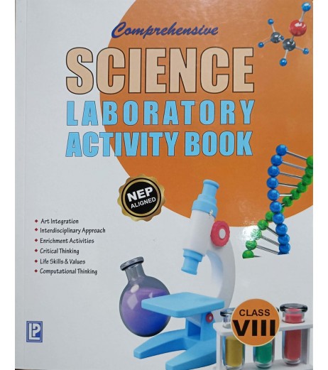 Laxmi Publication Comprehensive Science Laboratory Activity Book for Class 8  | Latest Edition