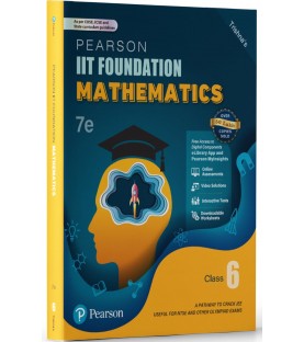 Pearson IIT Foundation Mathematics Class 6 | Latest Edition