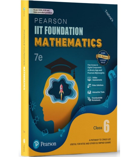 Pearson Foundation Mathematics Class 6 | 2025 Edition Pearson IIT Class 6 - SchoolChamp.net