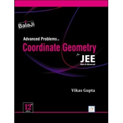 Balaji Advance Problems in Coordinate Geometry for JEE by Vikas Gupta  | Latest Edition