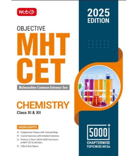 MTG Objective MHT- CET Chemistry | Latest Edition MHT-CET - SchoolChamp.net