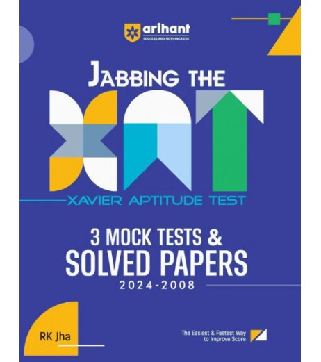 Arihant-Jabbing The XAT 3 Mock Tests & Solved Papers 2024-2008