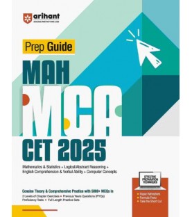 Arihant Prep Guide MAH MCA CET | latest Edition 