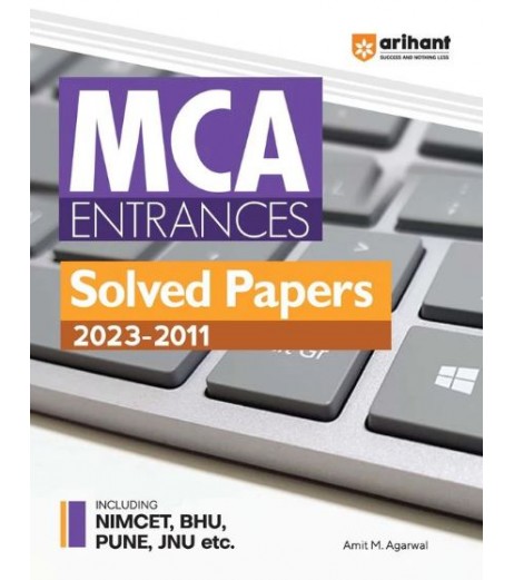 Arihant MCA Entrances Solved Papers 2023-2011