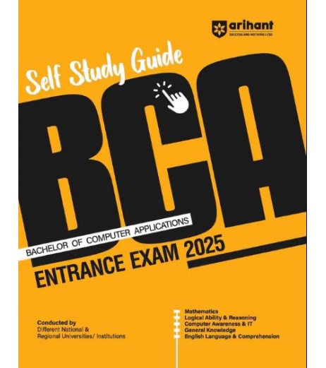 Arihant Self Study Guide BCA(Bachelor Of Computer Applications) Entrance Exam 2025