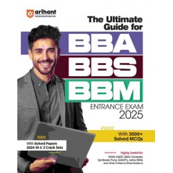 Arihant  Ultimate Guide for BBA/BBS/BBM Entrance Exam | Latest Edition